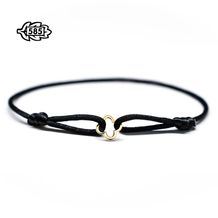 14K Clover Armband