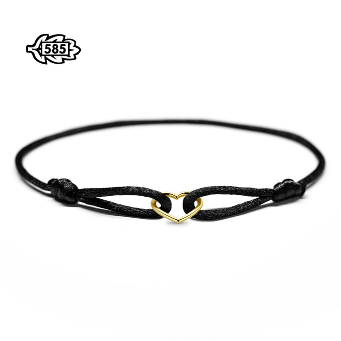 14K Heart Armband