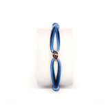 14K Tricolor Double Knotted Armband