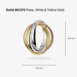 9K Tricolor Armband