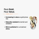 14K Tricolor Set